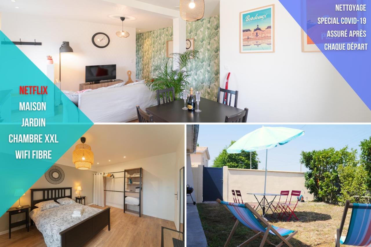La Capeyronnaise - Maison Cosy - Jardin Mérignac Zewnętrze zdjęcie